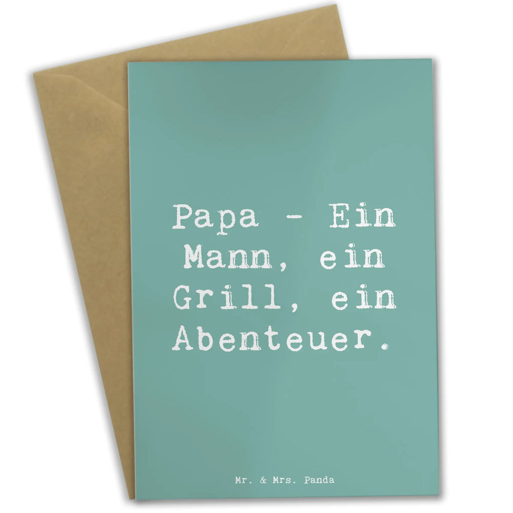 Grußkarte Spruch Papa Abenteuer Grußkarte, Klappkarte, Einladungskarte, Glückwunschkarte, Hochzeitskarte, Geburtstagskarte, Karte, Ansichtskarten, Familie, Vatertag, Muttertag, Bruder, Schwester, Mama, Papa, Oma, Opa