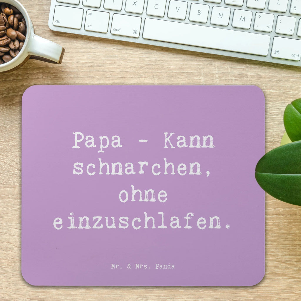 Mauspad Spruch Papa Schnarchen Mousepad, Computer zubehör, Büroausstattung, PC Zubehör, Arbeitszimmer, Mauspad, Einzigartiges Mauspad, Designer Mauspad, Mausunterlage, Mauspad Büro, Familie, Vatertag, Muttertag, Bruder, Schwester, Mama, Papa, Oma, Opa