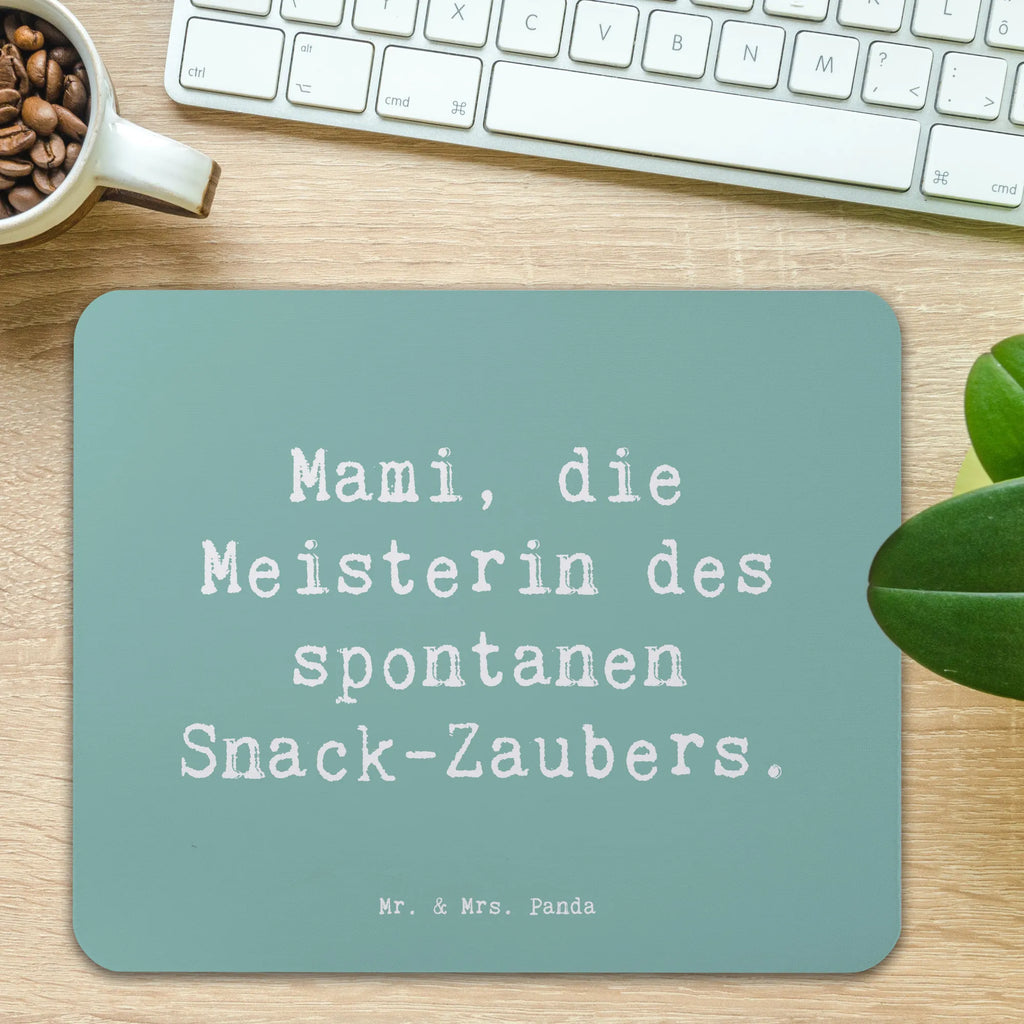 Mauspad Spruch Mami Snack-Zauber Mousepad, Computer zubehör, Büroausstattung, PC Zubehör, Arbeitszimmer, Mauspad, Einzigartiges Mauspad, Designer Mauspad, Mausunterlage, Mauspad Büro, Familie, Vatertag, Muttertag, Bruder, Schwester, Mama, Papa, Oma, Opa