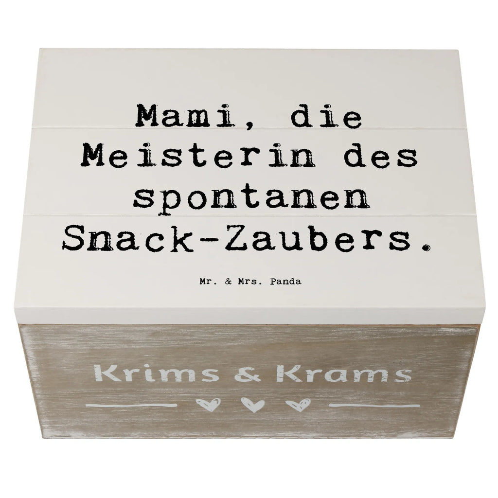 Holzkiste Spruch Mami Snack-Zauber Holzkiste, Kiste, Schatzkiste, Truhe, Schatulle, XXL, Erinnerungsbox, Erinnerungskiste, Dekokiste, Aufbewahrungsbox, Geschenkbox, Geschenkdose, Familie, Vatertag, Muttertag, Bruder, Schwester, Mama, Papa, Oma, Opa