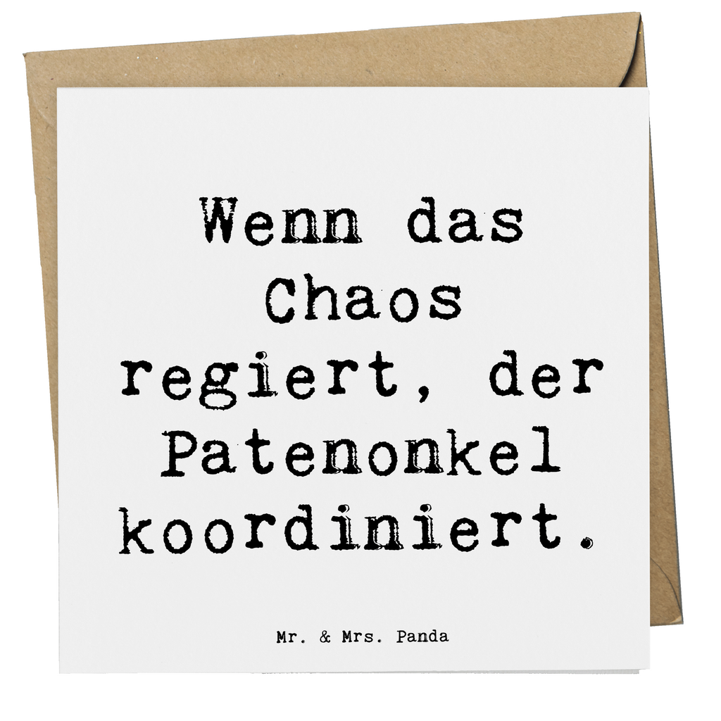 Deluxe Karte Spruch Patenonkel Held Karte, Grußkarte, Klappkarte, Einladungskarte, Glückwunschkarte, Hochzeitskarte, Geburtstagskarte, Hochwertige Grußkarte, Hochwertige Klappkarte, Familie, Vatertag, Muttertag, Bruder, Schwester, Mama, Papa, Oma, Opa