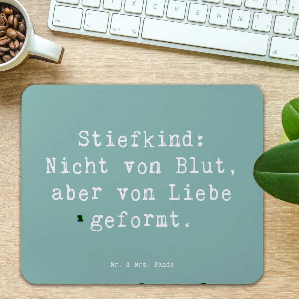 Mauspad Spruch Stiefkind von Liebe Mousepad, Computer zubehör, Büroausstattung, PC Zubehör, Arbeitszimmer, Mauspad, Einzigartiges Mauspad, Designer Mauspad, Mausunterlage, Mauspad Büro, Familie, Vatertag, Muttertag, Bruder, Schwester, Mama, Papa, Oma, Opa