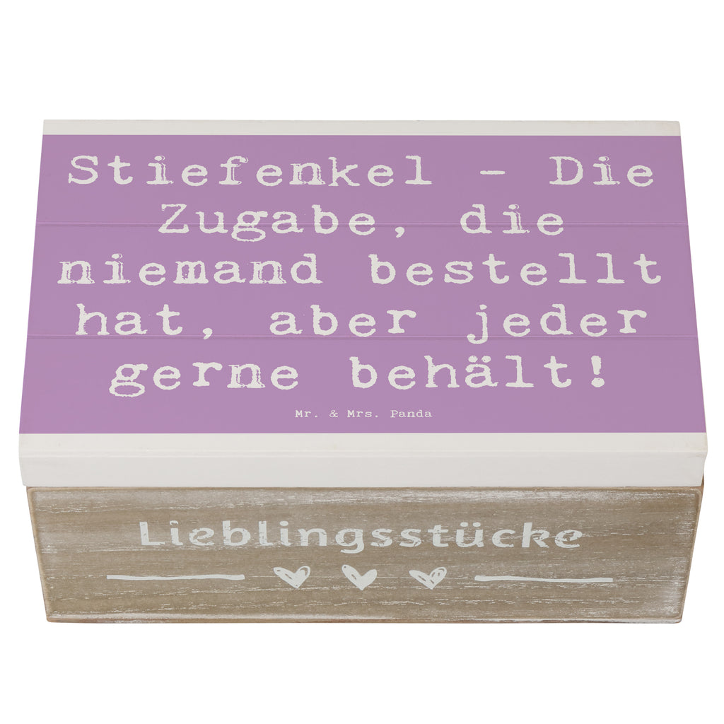 Holzkiste Spruch Stiefenkel Freude Holzkiste, Kiste, Schatzkiste, Truhe, Schatulle, XXL, Erinnerungsbox, Erinnerungskiste, Dekokiste, Aufbewahrungsbox, Geschenkbox, Geschenkdose, Familie, Vatertag, Muttertag, Bruder, Schwester, Mama, Papa, Oma, Opa