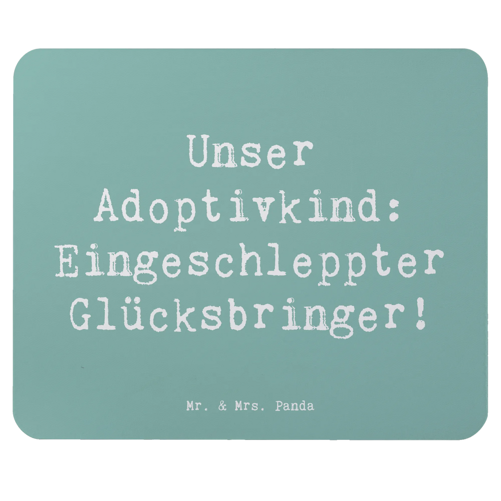 Mauspad Spruch Adoptivkind Glücksbringer Mousepad, Computer zubehör, Büroausstattung, PC Zubehör, Arbeitszimmer, Mauspad, Einzigartiges Mauspad, Designer Mauspad, Mausunterlage, Mauspad Büro, Familie, Vatertag, Muttertag, Bruder, Schwester, Mama, Papa, Oma, Opa