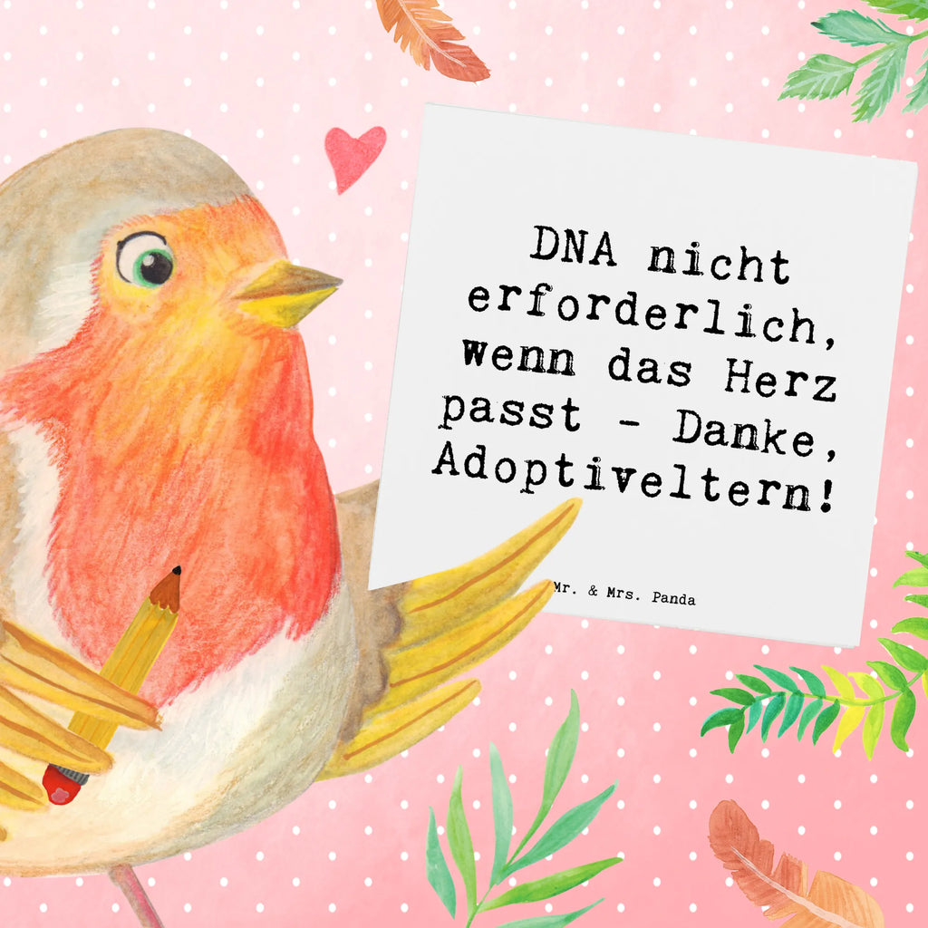 Deluxe Karte Spruch Liebe Adoptiveltern Karte, Grußkarte, Klappkarte, Einladungskarte, Glückwunschkarte, Hochzeitskarte, Geburtstagskarte, Hochwertige Grußkarte, Hochwertige Klappkarte, Familie, Vatertag, Muttertag, Bruder, Schwester, Mama, Papa, Oma, Opa