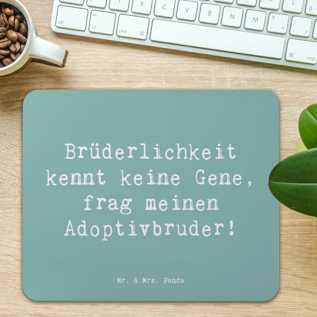 Mauspad Spruch Adoptivbruder Liebe Mousepad, Computer zubehör, Büroausstattung, PC Zubehör, Arbeitszimmer, Mauspad, Einzigartiges Mauspad, Designer Mauspad, Mausunterlage, Mauspad Büro, Familie, Vatertag, Muttertag, Bruder, Schwester, Mama, Papa, Oma, Opa