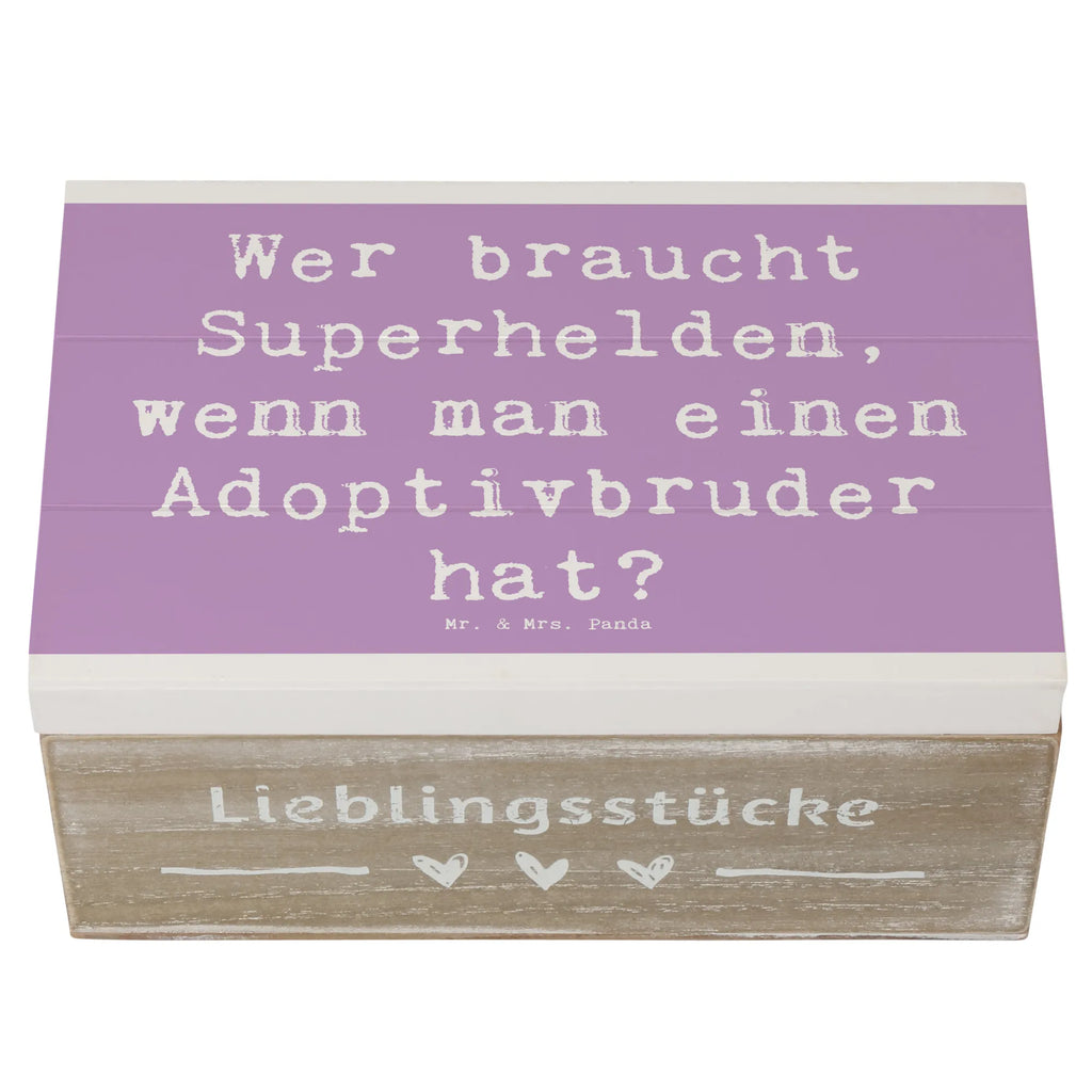 Holzkiste Spruch Held Adoptivbruder Holzkiste, Kiste, Schatzkiste, Truhe, Schatulle, XXL, Erinnerungsbox, Erinnerungskiste, Dekokiste, Aufbewahrungsbox, Geschenkbox, Geschenkdose, Familie, Vatertag, Muttertag, Bruder, Schwester, Mama, Papa, Oma, Opa