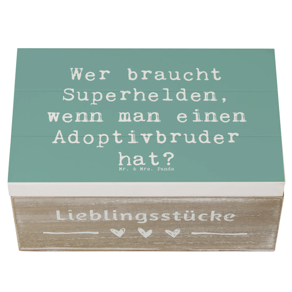 Holzkiste Spruch Held Adoptivbruder Holzkiste, Kiste, Schatzkiste, Truhe, Schatulle, XXL, Erinnerungsbox, Erinnerungskiste, Dekokiste, Aufbewahrungsbox, Geschenkbox, Geschenkdose, Familie, Vatertag, Muttertag, Bruder, Schwester, Mama, Papa, Oma, Opa