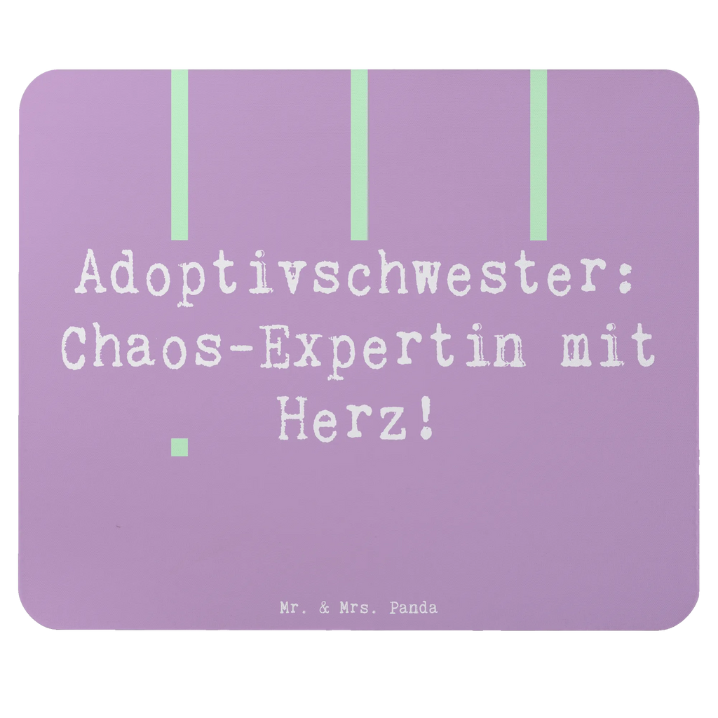 Mauspad Spruch Adoptivschwester Chaos Mousepad, Computer zubehör, Büroausstattung, PC Zubehör, Arbeitszimmer, Mauspad, Einzigartiges Mauspad, Designer Mauspad, Mausunterlage, Mauspad Büro, Familie, Vatertag, Muttertag, Bruder, Schwester, Mama, Papa, Oma, Opa