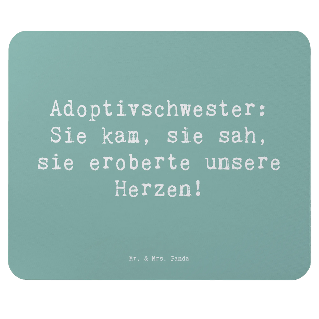 Mauspad Spruch Adoptivschwester Herz Mousepad, Computer zubehör, Büroausstattung, PC Zubehör, Arbeitszimmer, Mauspad, Einzigartiges Mauspad, Designer Mauspad, Mausunterlage, Mauspad Büro, Familie, Vatertag, Muttertag, Bruder, Schwester, Mama, Papa, Oma, Opa