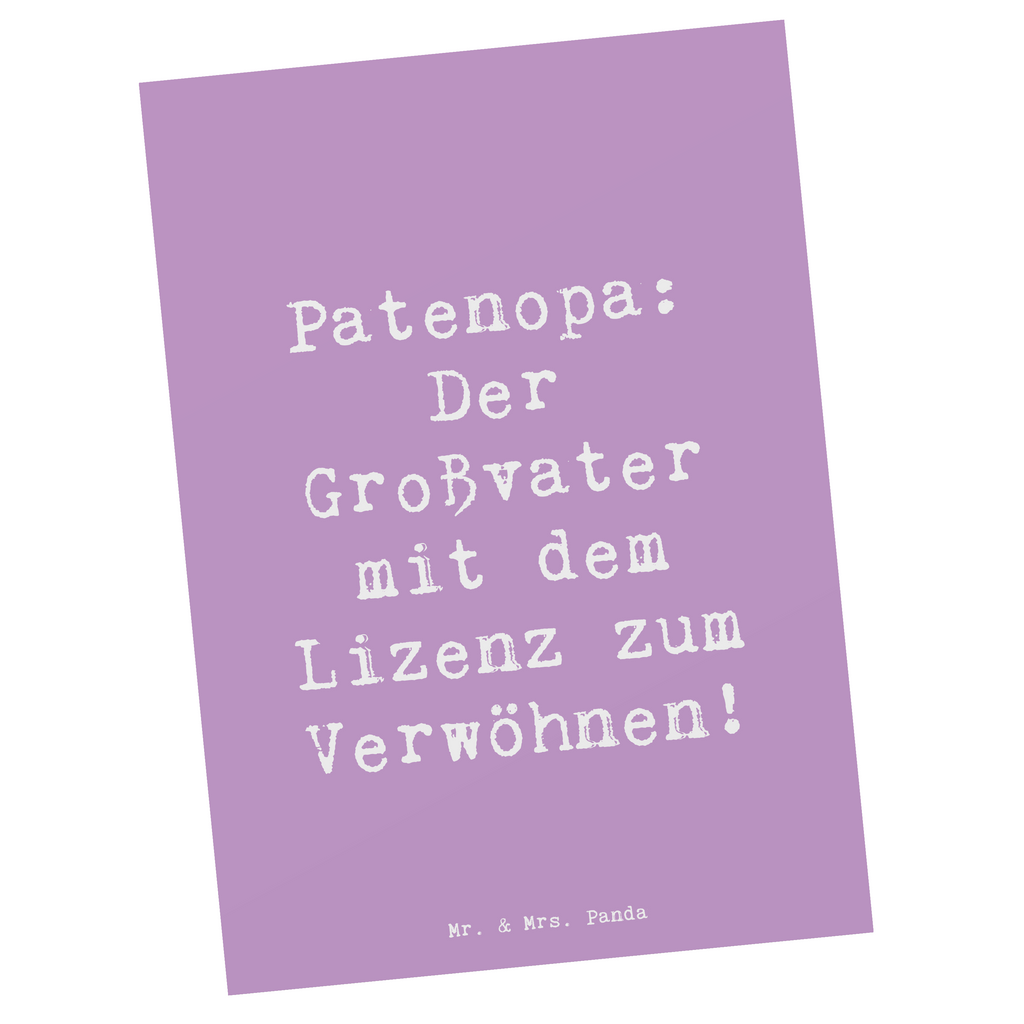 Postkarte Spruch Patenopa Verwöhnung Postkarte, Karte, Geschenkkarte, Grußkarte, Einladung, Ansichtskarte, Geburtstagskarte, Einladungskarte, Dankeskarte, Ansichtskarten, Einladung Geburtstag, Einladungskarten Geburtstag, Familie, Vatertag, Muttertag, Bruder, Schwester, Mama, Papa, Oma, Opa