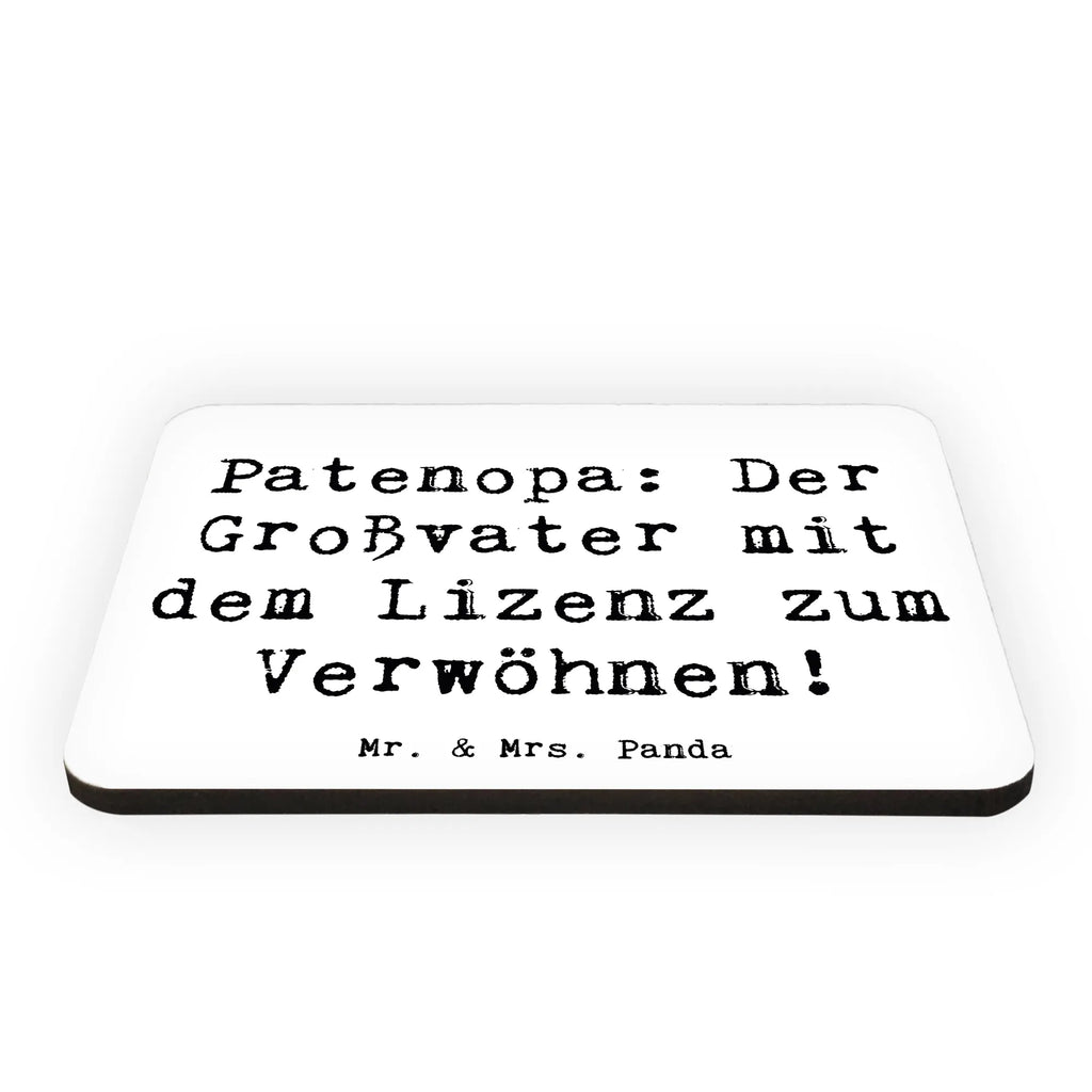 Magnet Spruch Patenopa Verwöhnung Kühlschrankmagnet, Pinnwandmagnet, Souvenir Magnet, Motivmagnete, Dekomagnet, Whiteboard Magnet, Notiz Magnet, Kühlschrank Dekoration, Familie, Vatertag, Muttertag, Bruder, Schwester, Mama, Papa, Oma, Opa