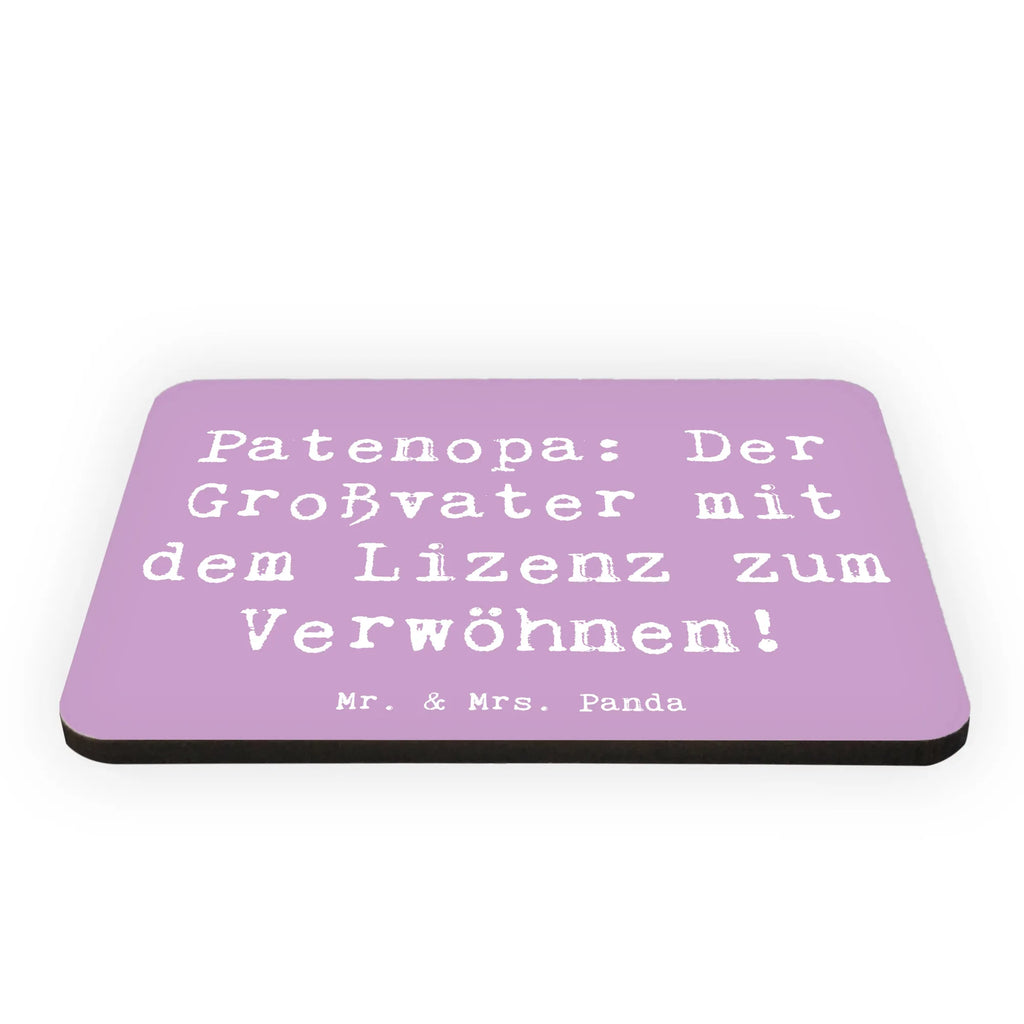 Magnet Spruch Patenopa Verwöhnung Kühlschrankmagnet, Pinnwandmagnet, Souvenir Magnet, Motivmagnete, Dekomagnet, Whiteboard Magnet, Notiz Magnet, Kühlschrank Dekoration, Familie, Vatertag, Muttertag, Bruder, Schwester, Mama, Papa, Oma, Opa