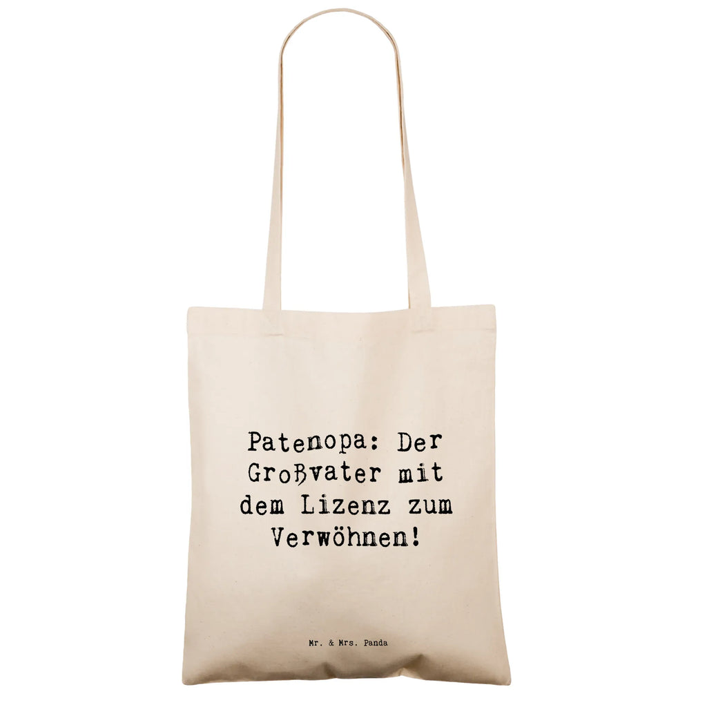 Tragetasche Spruch Patenopa Verwöhnung Beuteltasche, Beutel, Einkaufstasche, Jutebeutel, Stoffbeutel, Tasche, Shopper, Umhängetasche, Strandtasche, Schultertasche, Stofftasche, Tragetasche, Badetasche, Jutetasche, Einkaufstüte, Laptoptasche, Familie, Vatertag, Muttertag, Bruder, Schwester, Mama, Papa, Oma, Opa