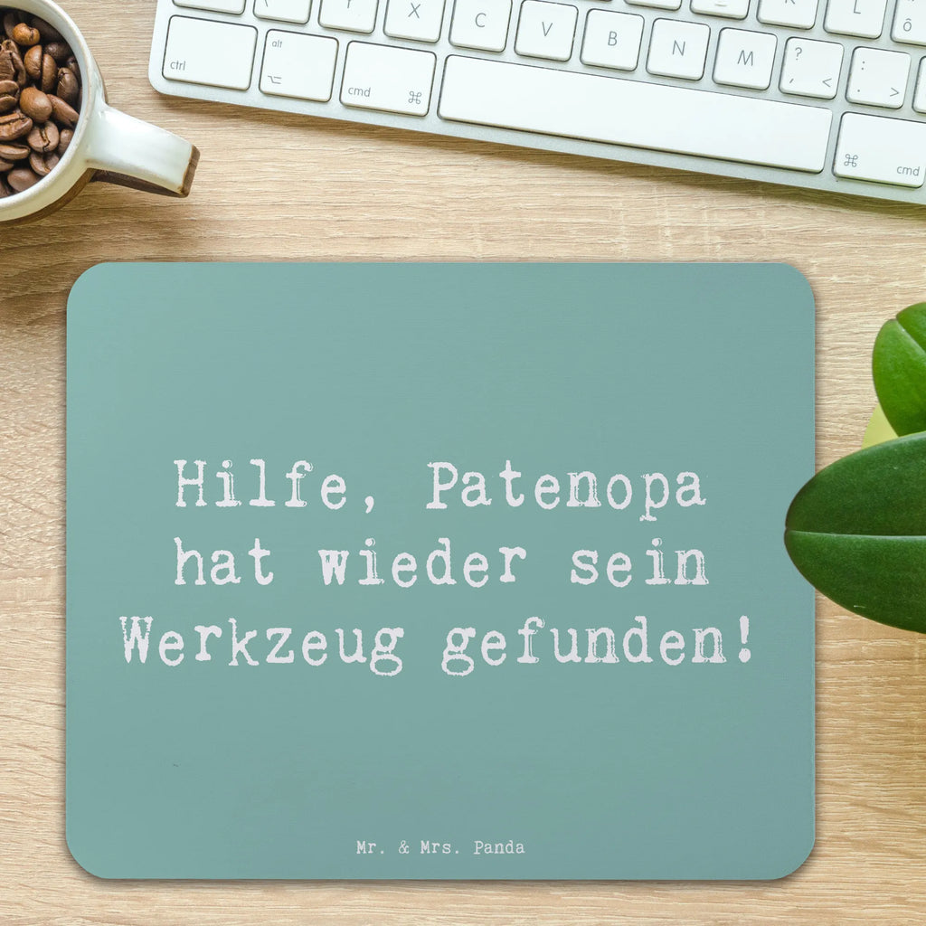 Mauspad Spruch Patenopa Abenteuer Mousepad, Computer zubehör, Büroausstattung, PC Zubehör, Arbeitszimmer, Mauspad, Einzigartiges Mauspad, Designer Mauspad, Mausunterlage, Mauspad Büro, Familie, Vatertag, Muttertag, Bruder, Schwester, Mama, Papa, Oma, Opa