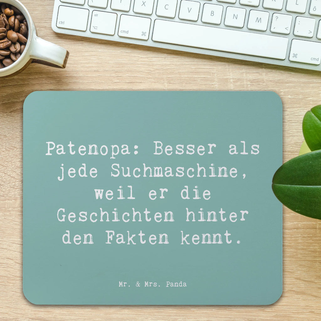 Mauspad Spruch Patenopa Geschichten Mousepad, Computer zubehör, Büroausstattung, PC Zubehör, Arbeitszimmer, Mauspad, Einzigartiges Mauspad, Designer Mauspad, Mausunterlage, Mauspad Büro, Familie, Vatertag, Muttertag, Bruder, Schwester, Mama, Papa, Oma, Opa