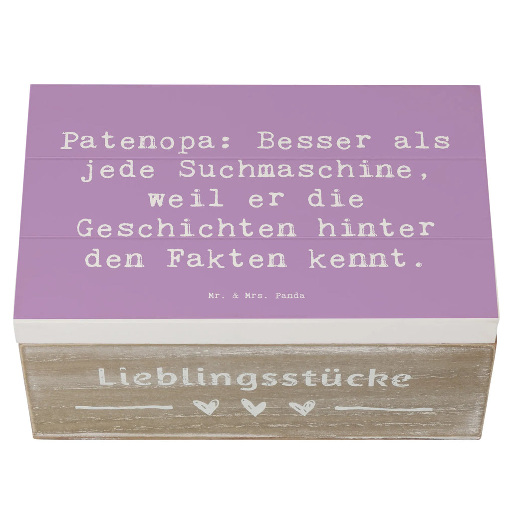 Holzkiste Spruch Patenopa Geschichten Holzkiste, Kiste, Schatzkiste, Truhe, Schatulle, XXL, Erinnerungsbox, Erinnerungskiste, Dekokiste, Aufbewahrungsbox, Geschenkbox, Geschenkdose, Familie, Vatertag, Muttertag, Bruder, Schwester, Mama, Papa, Oma, Opa