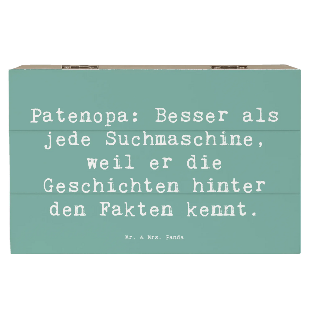 Holzkiste Spruch Patenopa Geschichten Holzkiste, Kiste, Schatzkiste, Truhe, Schatulle, XXL, Erinnerungsbox, Erinnerungskiste, Dekokiste, Aufbewahrungsbox, Geschenkbox, Geschenkdose, Familie, Vatertag, Muttertag, Bruder, Schwester, Mama, Papa, Oma, Opa