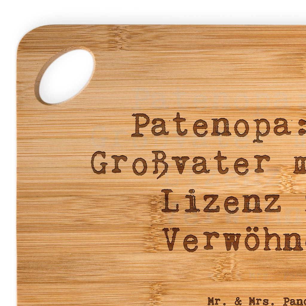 Bambus - Schneidebrett Spruch Patenopa Verwöhnung Schneidebrett, Holzbrett, Küchenbrett, Frühstücksbrett, Hackbrett, Brett, Holzbrettchen, Servierbrett, Bretter, Holzbretter, Holz Bretter, Schneidebrett Holz, Holzbrett mit Gravur, Schneidbrett, Holzbrett Küche, Holzschneidebrett, Familie, Vatertag, Muttertag, Bruder, Schwester, Mama, Papa, Oma, Opa