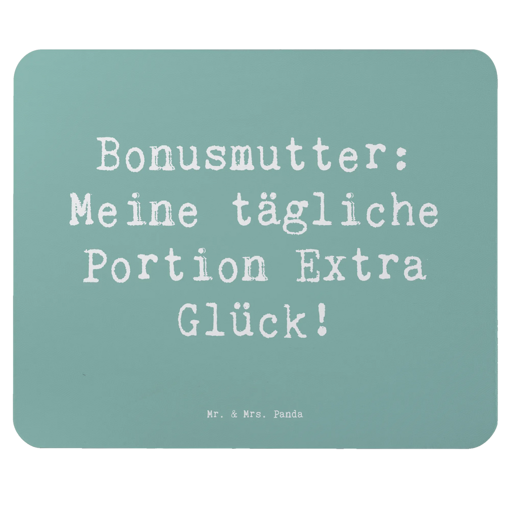 Mauspad Spruch Bonusmutter Glück Mousepad, Computer zubehör, Büroausstattung, PC Zubehör, Arbeitszimmer, Mauspad, Einzigartiges Mauspad, Designer Mauspad, Mausunterlage, Mauspad Büro, Familie, Vatertag, Muttertag, Bruder, Schwester, Mama, Papa, Oma, Opa