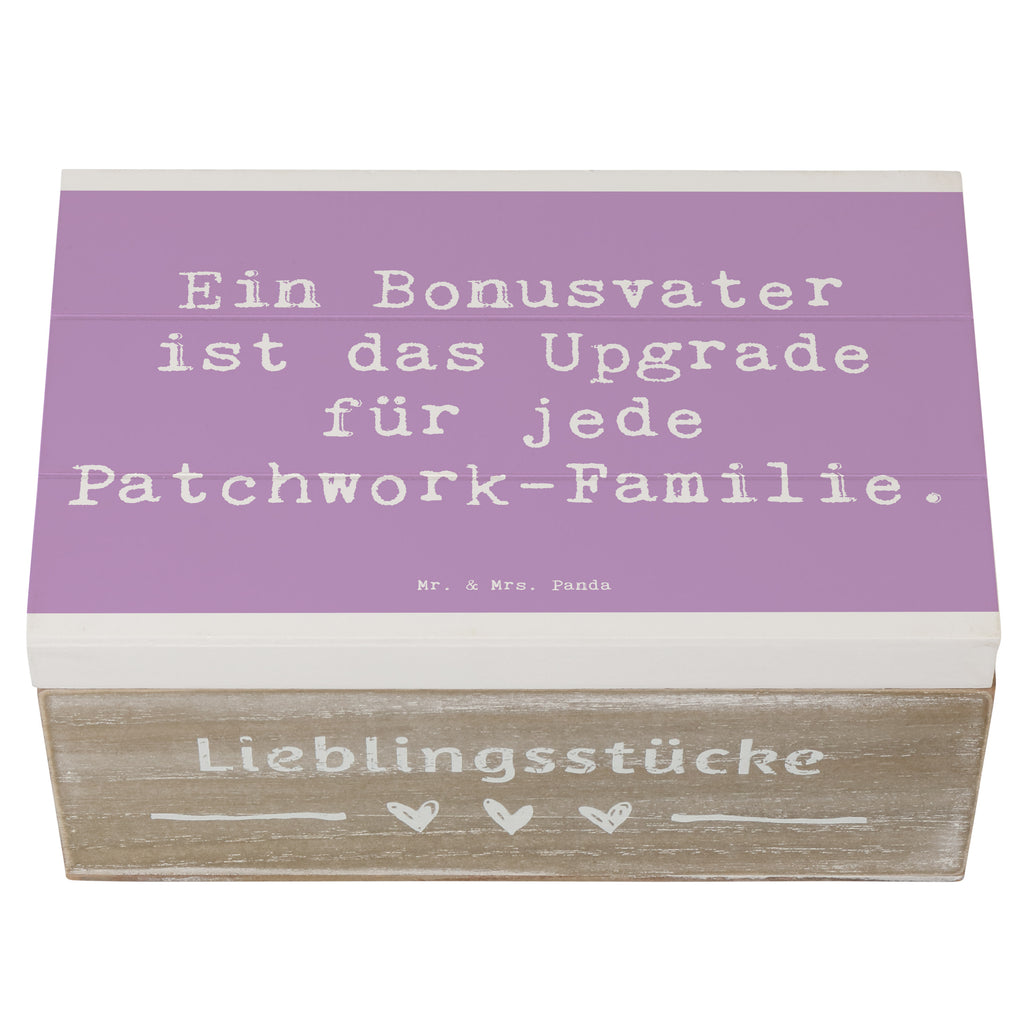 Holzkiste Spruch Bonusvater Upgrade Holzkiste, Kiste, Schatzkiste, Truhe, Schatulle, XXL, Erinnerungsbox, Erinnerungskiste, Dekokiste, Aufbewahrungsbox, Geschenkbox, Geschenkdose, Familie, Vatertag, Muttertag, Bruder, Schwester, Mama, Papa, Oma, Opa