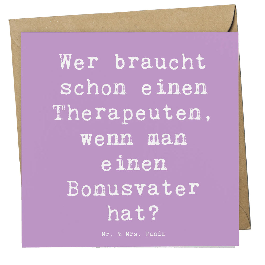 Deluxe Karte Spruch Bonusvater Liebe Karte, Grußkarte, Klappkarte, Einladungskarte, Glückwunschkarte, Hochzeitskarte, Geburtstagskarte, Hochwertige Grußkarte, Hochwertige Klappkarte, Familie, Vatertag, Muttertag, Bruder, Schwester, Mama, Papa, Oma, Opa