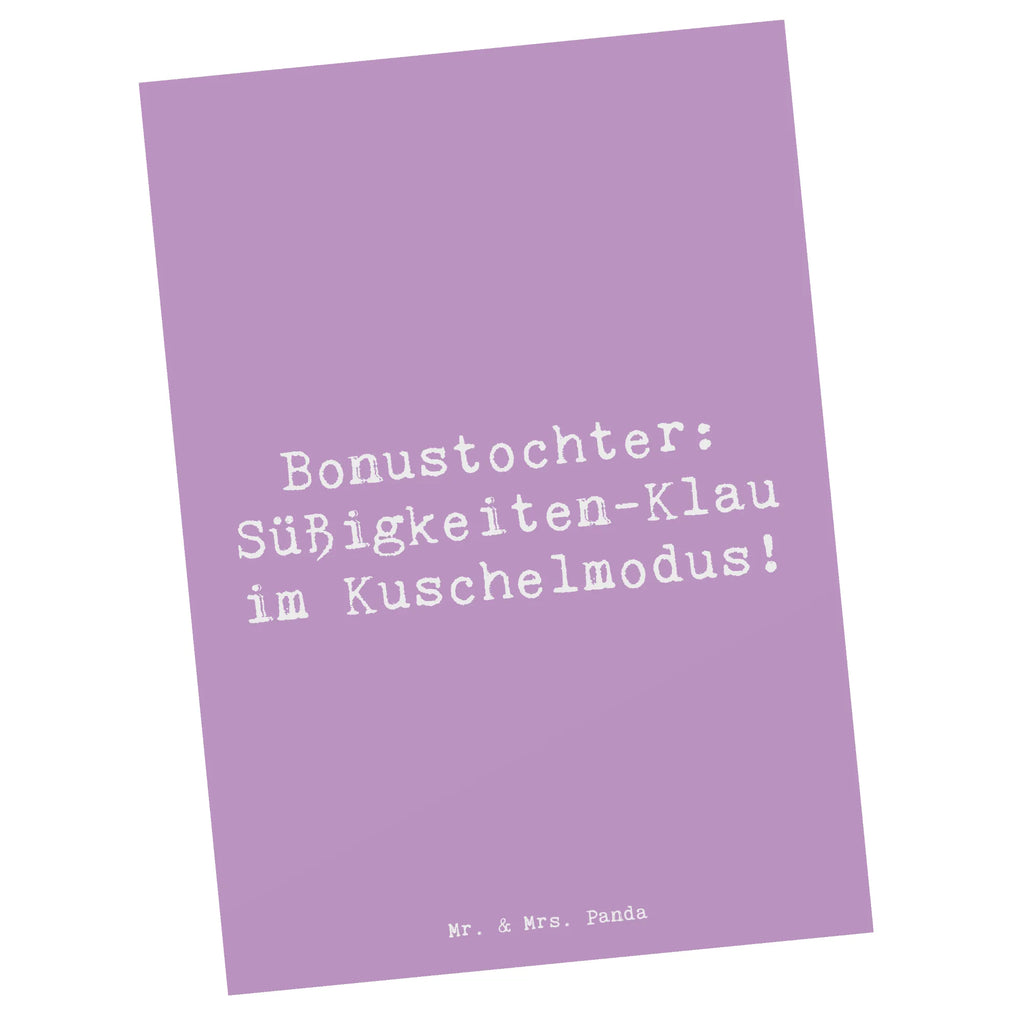 Postkarte Spruch Bonustochter Überraschungen Postkarte, Karte, Geschenkkarte, Grußkarte, Einladung, Ansichtskarte, Geburtstagskarte, Einladungskarte, Dankeskarte, Ansichtskarten, Einladung Geburtstag, Einladungskarten Geburtstag, Familie, Vatertag, Muttertag, Bruder, Schwester, Mama, Papa, Oma, Opa