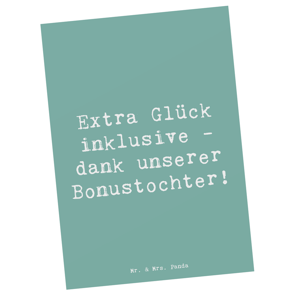 Postkarte Spruch Bonustochter Glück Postkarte, Karte, Geschenkkarte, Grußkarte, Einladung, Ansichtskarte, Geburtstagskarte, Einladungskarte, Dankeskarte, Ansichtskarten, Einladung Geburtstag, Einladungskarten Geburtstag, Familie, Vatertag, Muttertag, Bruder, Schwester, Mama, Papa, Oma, Opa