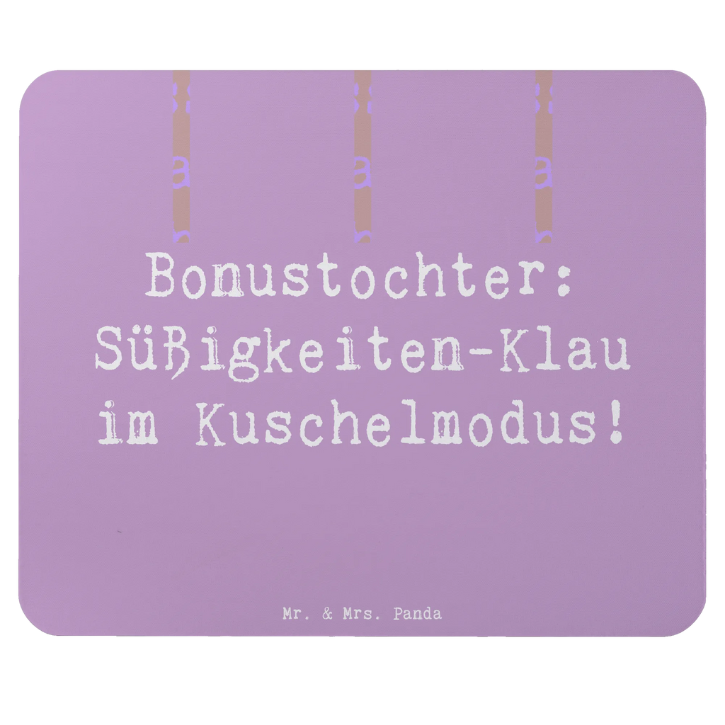 Mauspad Spruch Bonustochter Überraschungen Mousepad, Computer zubehör, Büroausstattung, PC Zubehör, Arbeitszimmer, Mauspad, Einzigartiges Mauspad, Designer Mauspad, Mausunterlage, Mauspad Büro, Familie, Vatertag, Muttertag, Bruder, Schwester, Mama, Papa, Oma, Opa