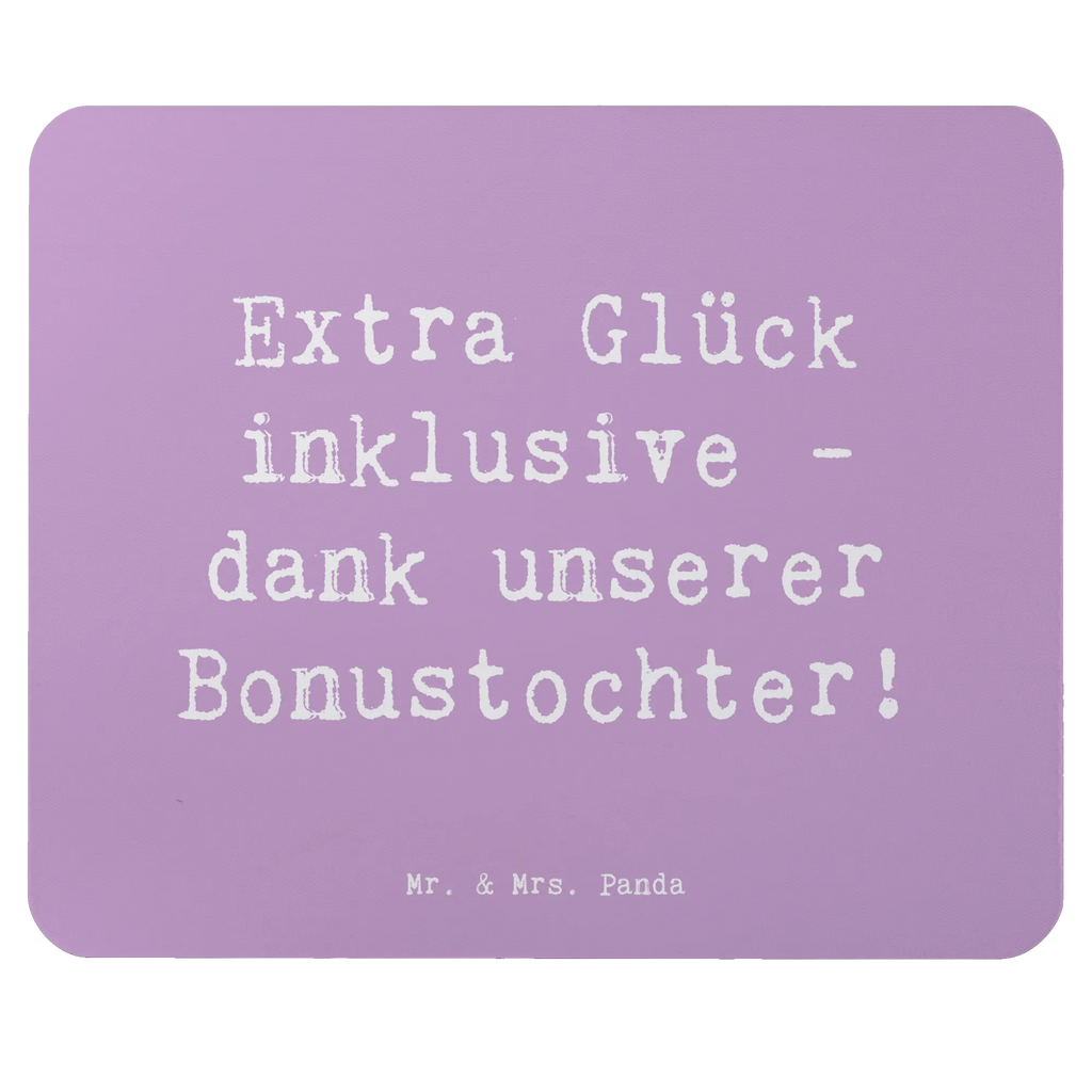 Mauspad Spruch Bonustochter Glück Mousepad, Computer zubehör, Büroausstattung, PC Zubehör, Arbeitszimmer, Mauspad, Einzigartiges Mauspad, Designer Mauspad, Mausunterlage, Mauspad Büro, Familie, Vatertag, Muttertag, Bruder, Schwester, Mama, Papa, Oma, Opa