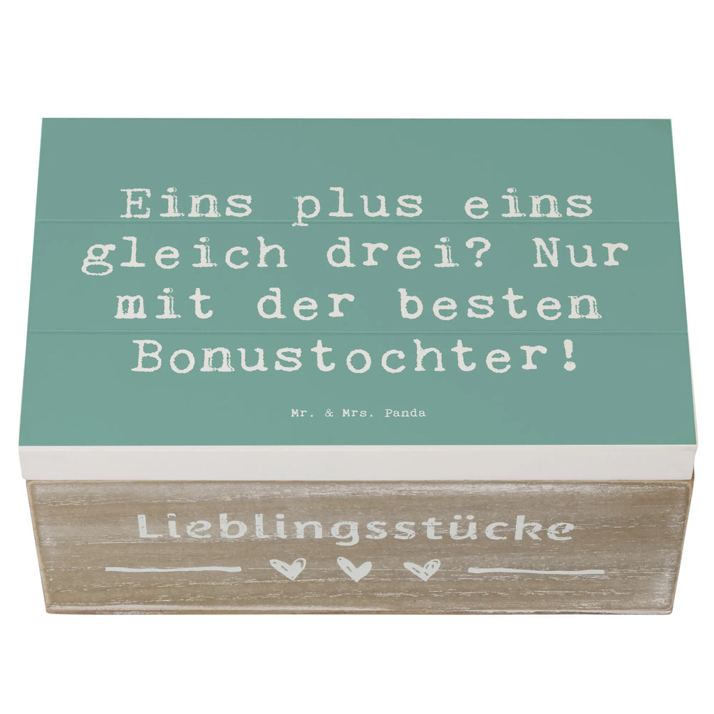 Holzkiste Spruch Beste Bonustochter Holzkiste, Kiste, Schatzkiste, Truhe, Schatulle, XXL, Erinnerungsbox, Erinnerungskiste, Dekokiste, Aufbewahrungsbox, Geschenkbox, Geschenkdose, Familie, Vatertag, Muttertag, Bruder, Schwester, Mama, Papa, Oma, Opa