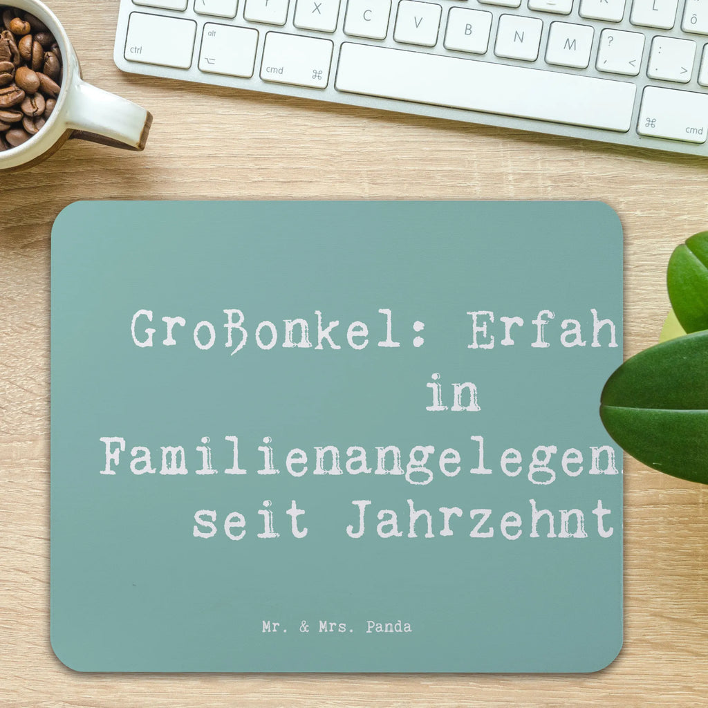 Mauspad Spruch Großonkel Erfahrung Mousepad, Computer zubehör, Büroausstattung, PC Zubehör, Arbeitszimmer, Mauspad, Einzigartiges Mauspad, Designer Mauspad, Mausunterlage, Mauspad Büro, Familie, Vatertag, Muttertag, Bruder, Schwester, Mama, Papa, Oma, Opa