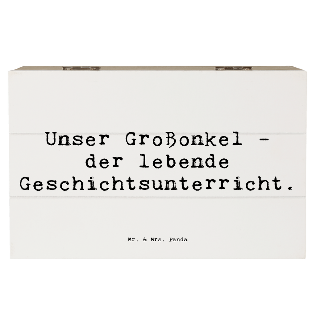 Holzkiste Spruch Großonkel Geschichtsunterricht Holzkiste, Kiste, Schatzkiste, Truhe, Schatulle, XXL, Erinnerungsbox, Erinnerungskiste, Dekokiste, Aufbewahrungsbox, Geschenkbox, Geschenkdose, Familie, Vatertag, Muttertag, Bruder, Schwester, Mama, Papa, Oma, Opa