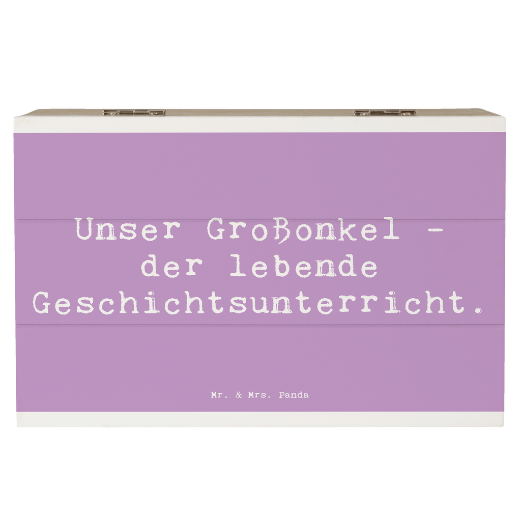 Holzkiste Spruch Großonkel Geschichtsunterricht Holzkiste, Kiste, Schatzkiste, Truhe, Schatulle, XXL, Erinnerungsbox, Erinnerungskiste, Dekokiste, Aufbewahrungsbox, Geschenkbox, Geschenkdose, Familie, Vatertag, Muttertag, Bruder, Schwester, Mama, Papa, Oma, Opa