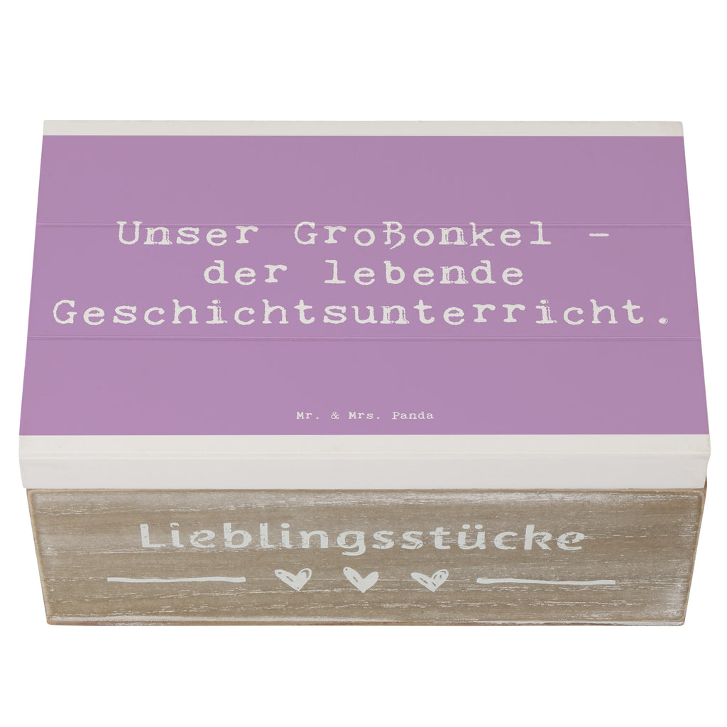 Holzkiste Spruch Großonkel Geschichtsunterricht Holzkiste, Kiste, Schatzkiste, Truhe, Schatulle, XXL, Erinnerungsbox, Erinnerungskiste, Dekokiste, Aufbewahrungsbox, Geschenkbox, Geschenkdose, Familie, Vatertag, Muttertag, Bruder, Schwester, Mama, Papa, Oma, Opa