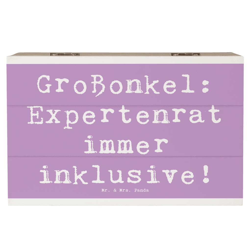 Holzkiste Spruch Großonkel Rat Holzkiste, Kiste, Schatzkiste, Truhe, Schatulle, XXL, Erinnerungsbox, Erinnerungskiste, Dekokiste, Aufbewahrungsbox, Geschenkbox, Geschenkdose, Familie, Vatertag, Muttertag, Bruder, Schwester, Mama, Papa, Oma, Opa