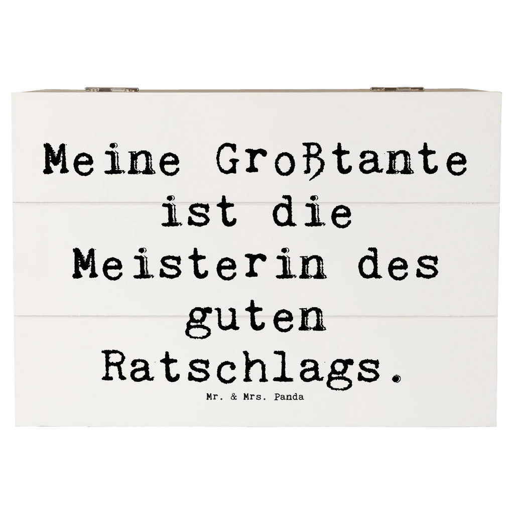 Holzkiste Spruch Großtante Ratschlag Holzkiste, Kiste, Schatzkiste, Truhe, Schatulle, XXL, Erinnerungsbox, Erinnerungskiste, Dekokiste, Aufbewahrungsbox, Geschenkbox, Geschenkdose, Familie, Vatertag, Muttertag, Bruder, Schwester, Mama, Papa, Oma, Opa