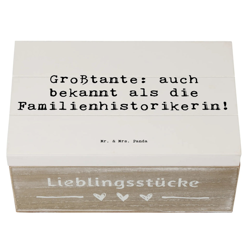 Holzkiste Spruch Großtante Historikerin Holzkiste, Kiste, Schatzkiste, Truhe, Schatulle, XXL, Erinnerungsbox, Erinnerungskiste, Dekokiste, Aufbewahrungsbox, Geschenkbox, Geschenkdose, Familie, Vatertag, Muttertag, Bruder, Schwester, Mama, Papa, Oma, Opa