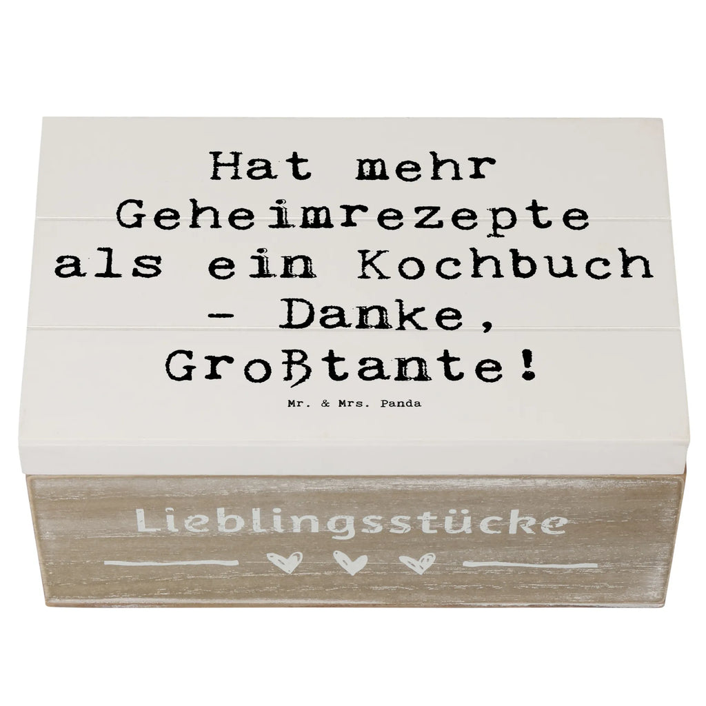 Holzkiste Spruch Geheimrezepte Großtante Holzkiste, Kiste, Schatzkiste, Truhe, Schatulle, XXL, Erinnerungsbox, Erinnerungskiste, Dekokiste, Aufbewahrungsbox, Geschenkbox, Geschenkdose, Familie, Vatertag, Muttertag, Bruder, Schwester, Mama, Papa, Oma, Opa