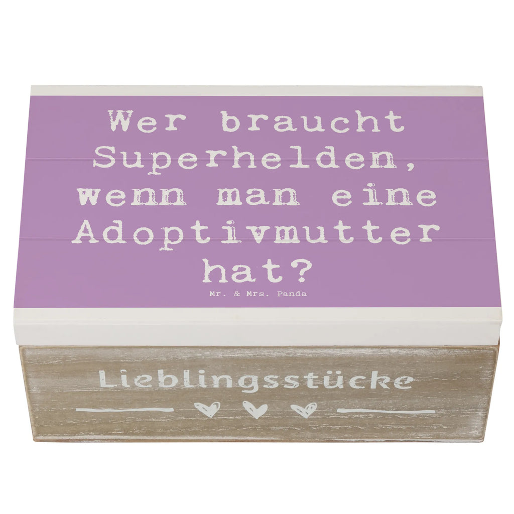 Holzkiste Spruch Adoptivmutter Heldin Holzkiste, Kiste, Schatzkiste, Truhe, Schatulle, XXL, Erinnerungsbox, Erinnerungskiste, Dekokiste, Aufbewahrungsbox, Geschenkbox, Geschenkdose, Familie, Vatertag, Muttertag, Bruder, Schwester, Mama, Papa, Oma, Opa