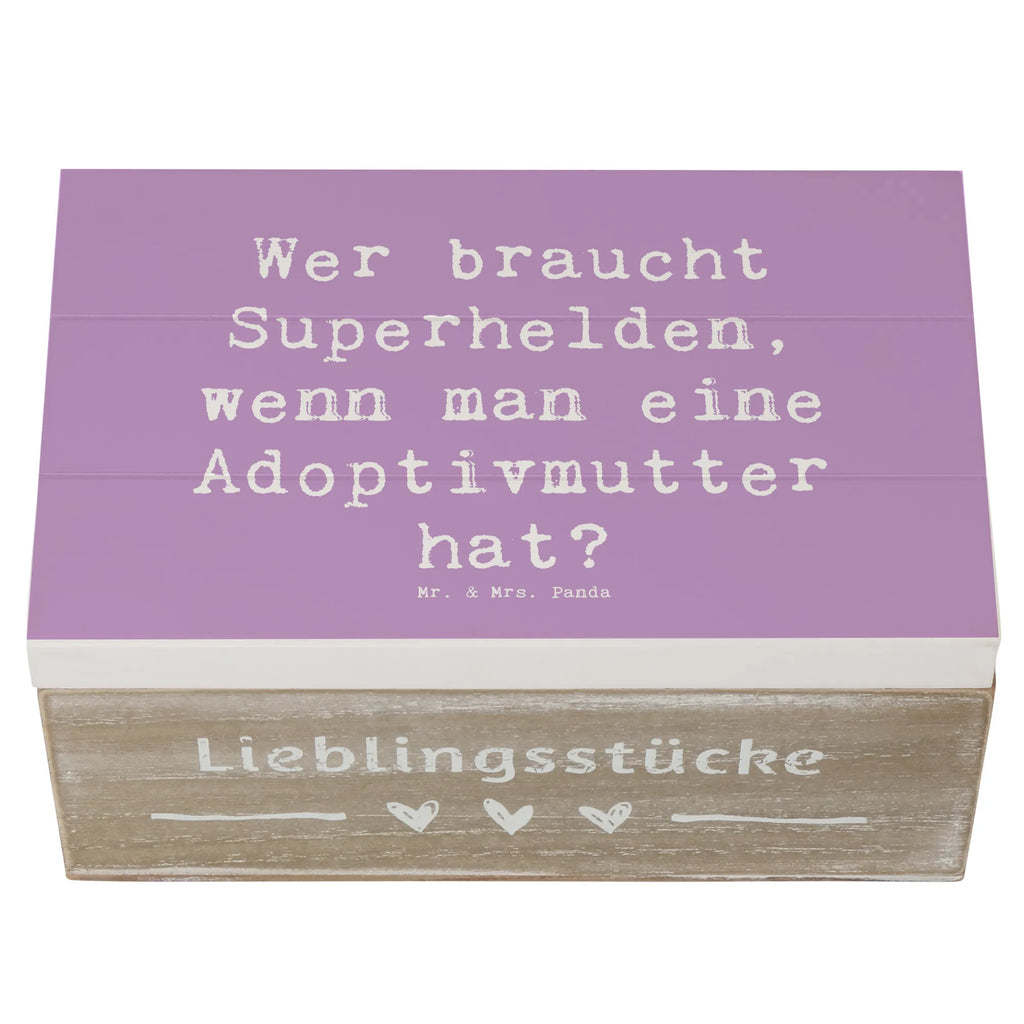 Holzkiste Spruch Adoptivmutter Heldin Holzkiste, Kiste, Schatzkiste, Truhe, Schatulle, XXL, Erinnerungsbox, Erinnerungskiste, Dekokiste, Aufbewahrungsbox, Geschenkbox, Geschenkdose, Familie, Vatertag, Muttertag, Bruder, Schwester, Mama, Papa, Oma, Opa