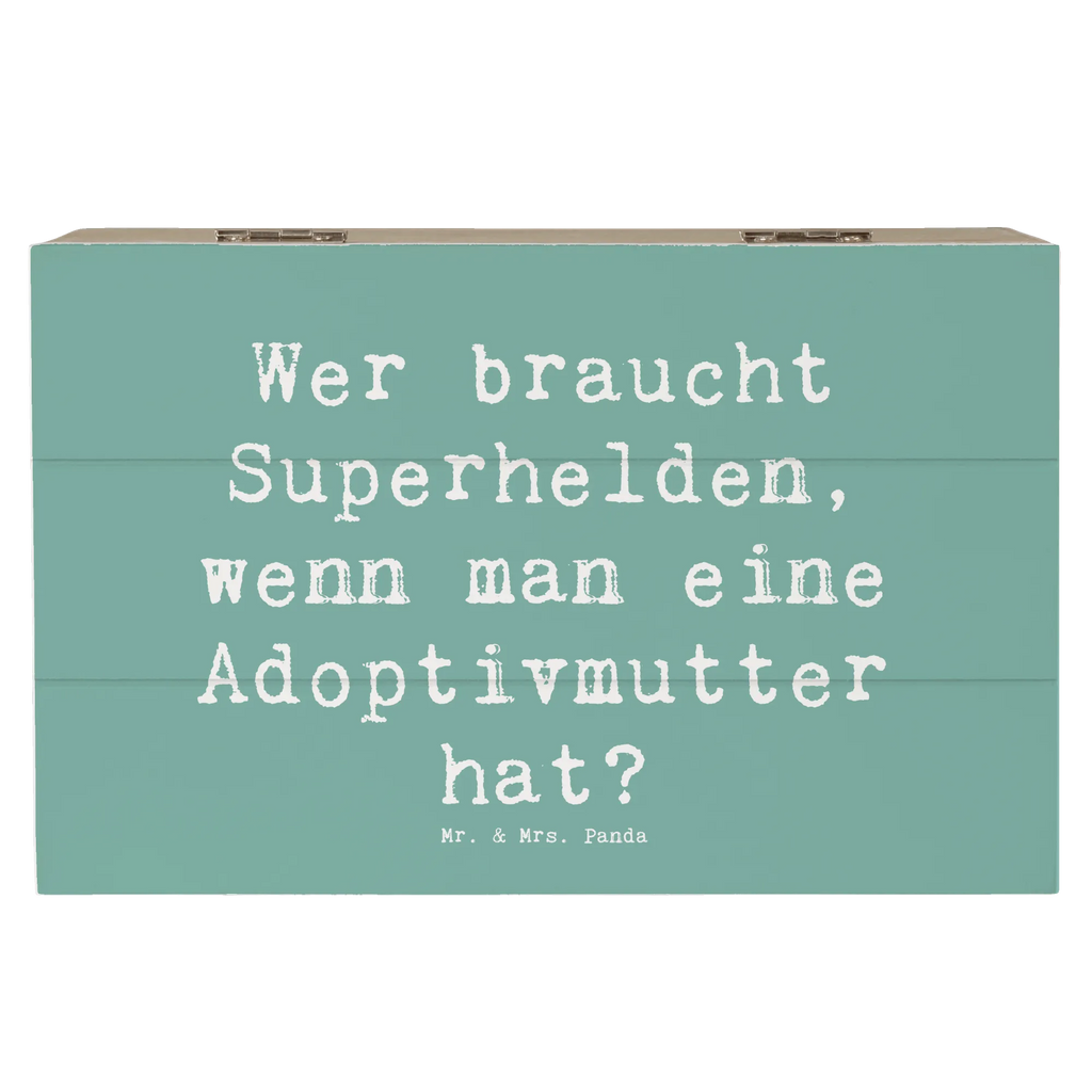 Holzkiste Spruch Adoptivmutter Heldin Holzkiste, Kiste, Schatzkiste, Truhe, Schatulle, XXL, Erinnerungsbox, Erinnerungskiste, Dekokiste, Aufbewahrungsbox, Geschenkbox, Geschenkdose, Familie, Vatertag, Muttertag, Bruder, Schwester, Mama, Papa, Oma, Opa