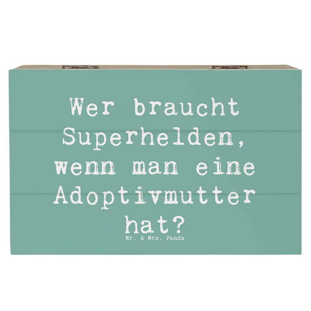 Holzkiste Spruch Adoptivmutter Heldin Holzkiste, Kiste, Schatzkiste, Truhe, Schatulle, XXL, Erinnerungsbox, Erinnerungskiste, Dekokiste, Aufbewahrungsbox, Geschenkbox, Geschenkdose, Familie, Vatertag, Muttertag, Bruder, Schwester, Mama, Papa, Oma, Opa