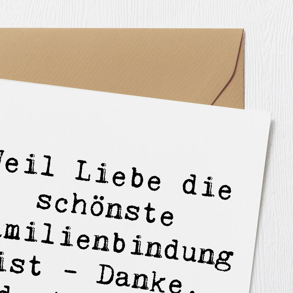 Deluxe Karte Spruch Danke Adoptivvater Karte, Grußkarte, Klappkarte, Einladungskarte, Glückwunschkarte, Hochzeitskarte, Geburtstagskarte, Hochwertige Grußkarte, Hochwertige Klappkarte, Familie, Vatertag, Muttertag, Bruder, Schwester, Mama, Papa, Oma, Opa