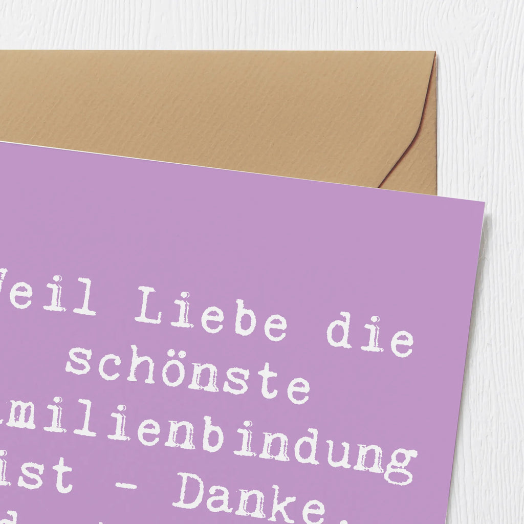 Deluxe Karte Spruch Danke Adoptivvater Karte, Grußkarte, Klappkarte, Einladungskarte, Glückwunschkarte, Hochzeitskarte, Geburtstagskarte, Hochwertige Grußkarte, Hochwertige Klappkarte, Familie, Vatertag, Muttertag, Bruder, Schwester, Mama, Papa, Oma, Opa