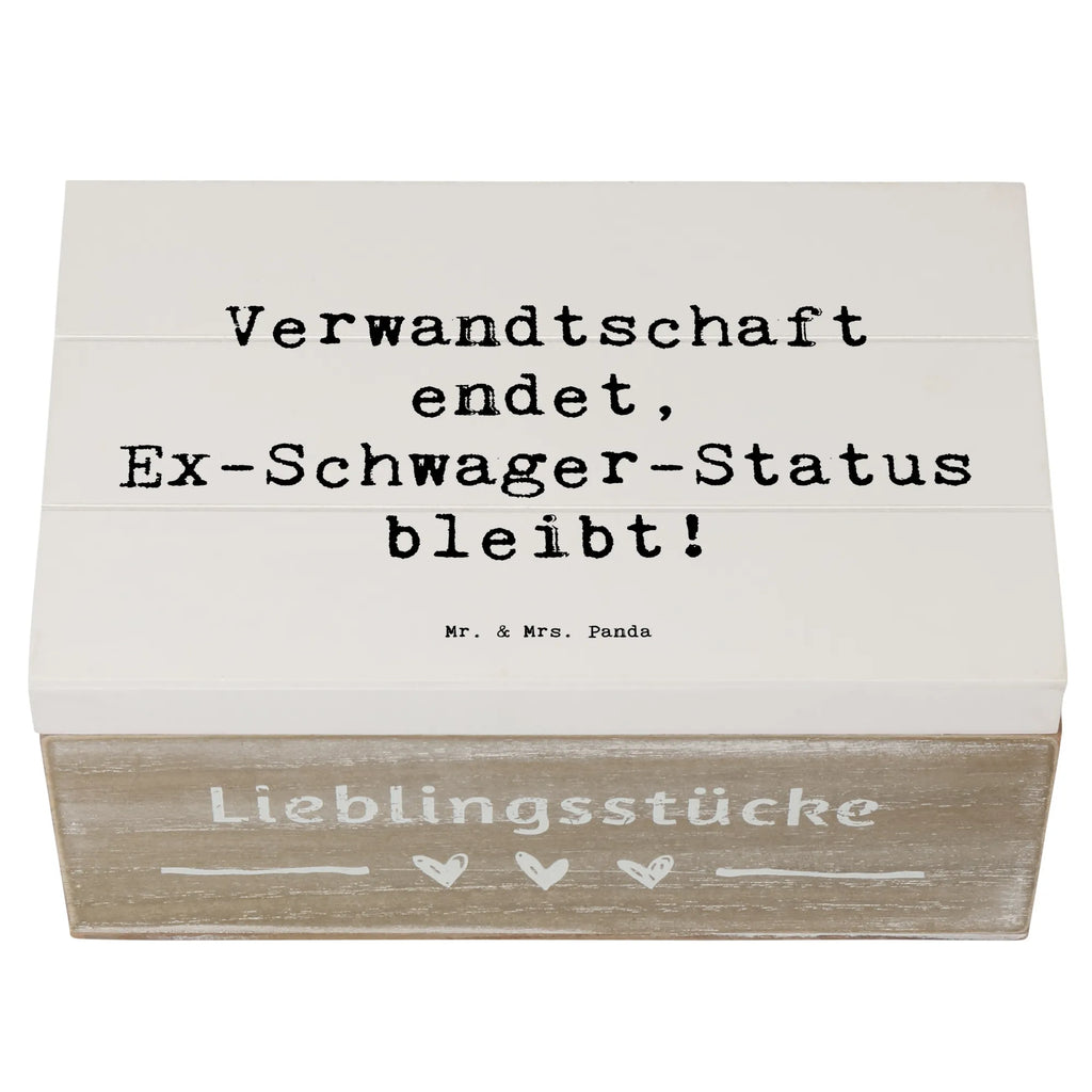 Holzkiste Spruch Ex-Schwager Erinnerung Holzkiste, Kiste, Schatzkiste, Truhe, Schatulle, XXL, Erinnerungsbox, Erinnerungskiste, Dekokiste, Aufbewahrungsbox, Geschenkbox, Geschenkdose, Familie, Vatertag, Muttertag, Bruder, Schwester, Mama, Papa, Oma, Opa