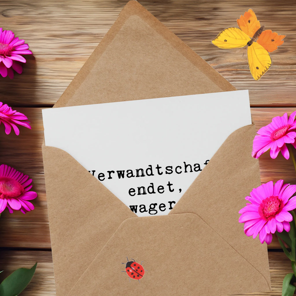 Deluxe Karte Spruch Ex-Schwager Erinnerung Karte, Grußkarte, Klappkarte, Einladungskarte, Glückwunschkarte, Hochzeitskarte, Geburtstagskarte, Hochwertige Grußkarte, Hochwertige Klappkarte, Familie, Vatertag, Muttertag, Bruder, Schwester, Mama, Papa, Oma, Opa