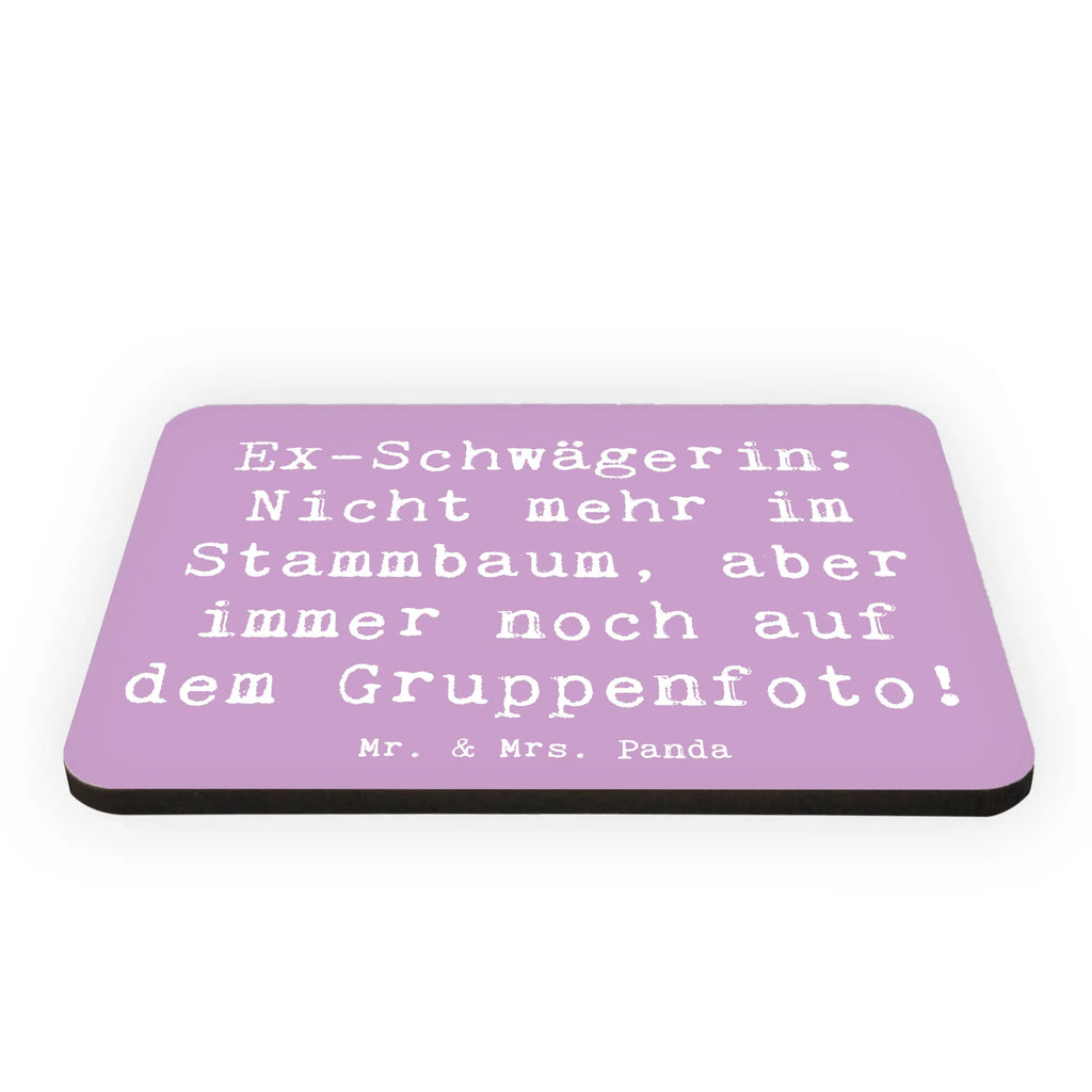 Magnet Spruch Ex-Schwägerin Kühlschrankmagnet, Pinnwandmagnet, Souvenir Magnet, Motivmagnete, Dekomagnet, Whiteboard Magnet, Notiz Magnet, Kühlschrank Dekoration, Familie, Vatertag, Muttertag, Bruder, Schwester, Mama, Papa, Oma, Opa