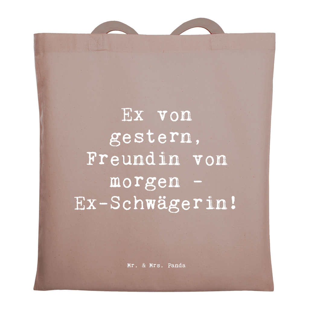 Tragetasche Spruch Ex-Schwägerin Überrascht Beuteltasche, Beutel, Einkaufstasche, Jutebeutel, Stoffbeutel, Tasche, Shopper, Umhängetasche, Strandtasche, Schultertasche, Stofftasche, Tragetasche, Badetasche, Jutetasche, Einkaufstüte, Laptoptasche, Familie, Vatertag, Muttertag, Bruder, Schwester, Mama, Papa, Oma, Opa