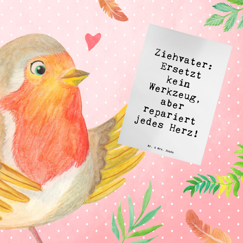 Grußkarte Spruch Ziehvater Herzreparatur Grußkarte, Klappkarte, Einladungskarte, Glückwunschkarte, Hochzeitskarte, Geburtstagskarte, Karte, Ansichtskarten, Familie, Vatertag, Muttertag, Bruder, Schwester, Mama, Papa, Oma, Opa